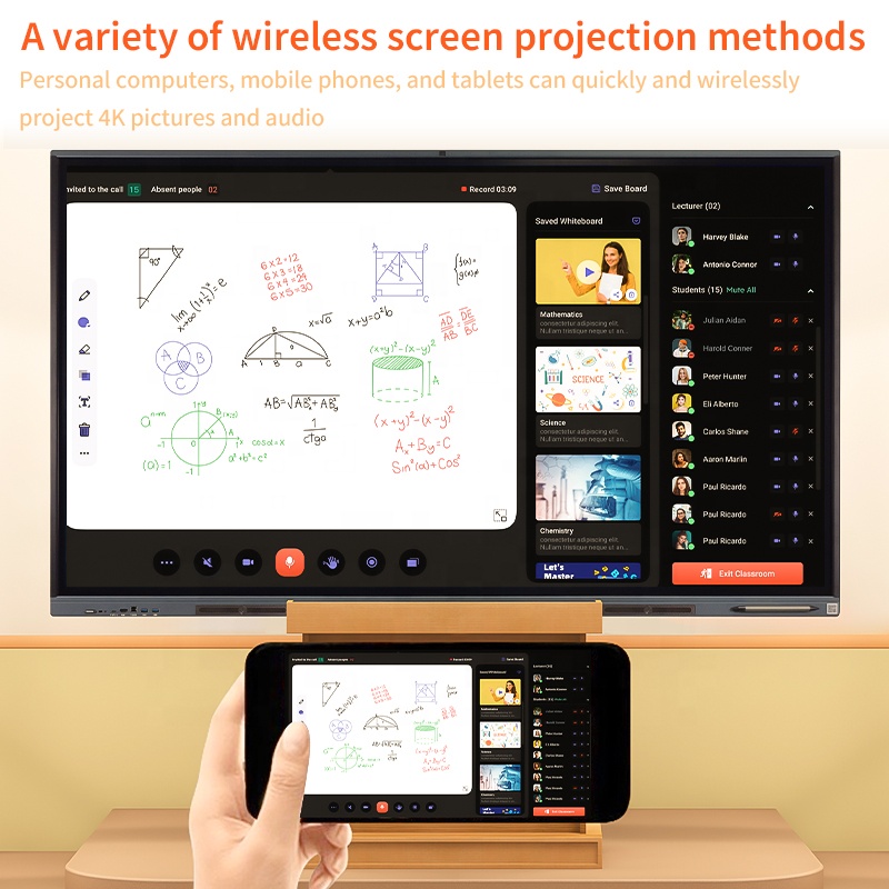 Interactive Boards for Schools 55 65 75 86 98 110 Inch Smart Interactive Board Whiteboard 75 Android Windows Interactive Boards