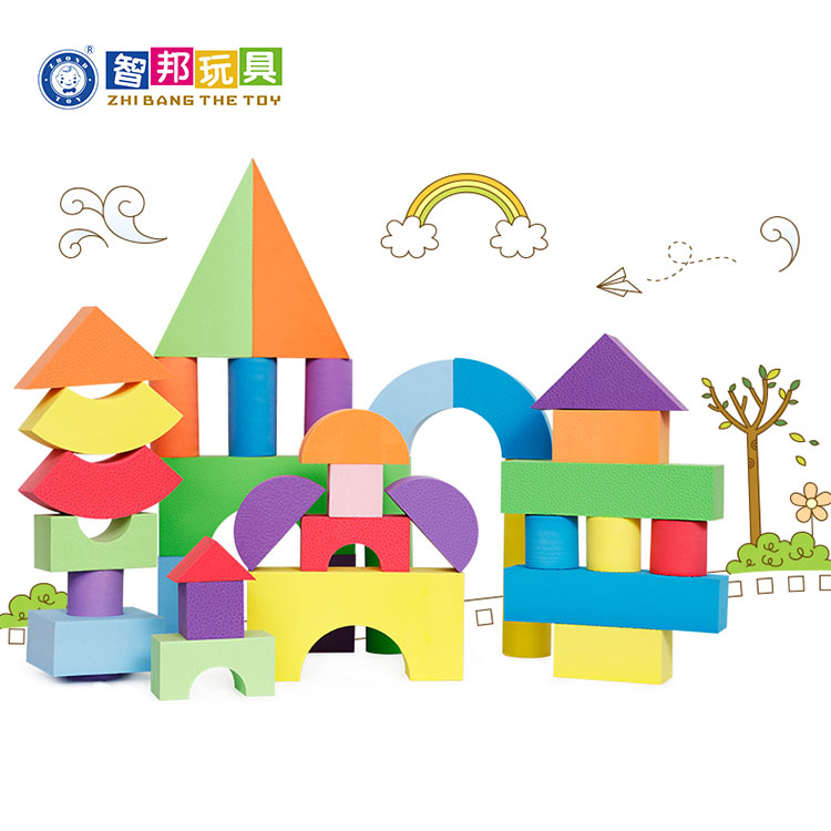 Distributors Colorful EVA Building Blocks STEM Educational DIY Toys Intelligence Construction Electronic Toys 5 7 Years