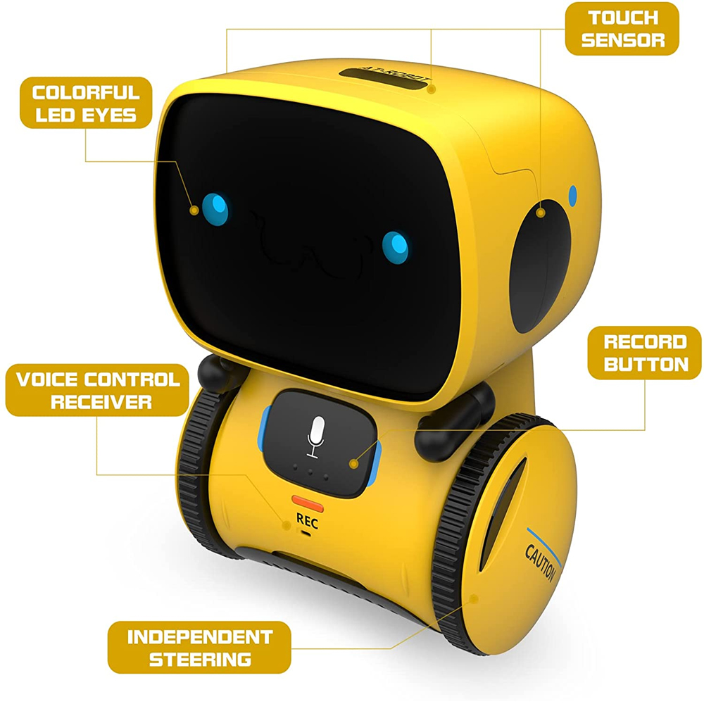 Hot Sale Stem Toy Ai Robot Intelligence Smart Robot Musical Voice Control
