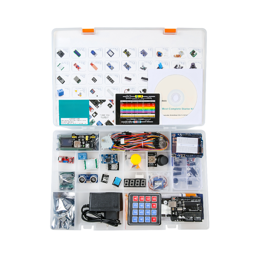 Robotlinking Project The Most Complete Ultimate Starter Kit With TUTORIAL Compatible With Arduino IDE