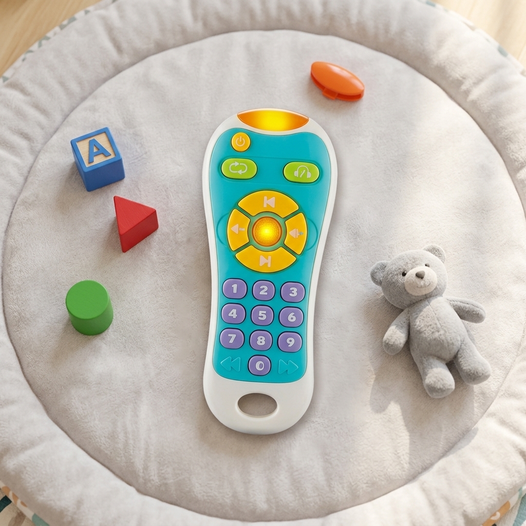 New Arrival Sound and Light and Music Remote Control Toy Electric Multi Function Interactive Early Educational Toys Quois