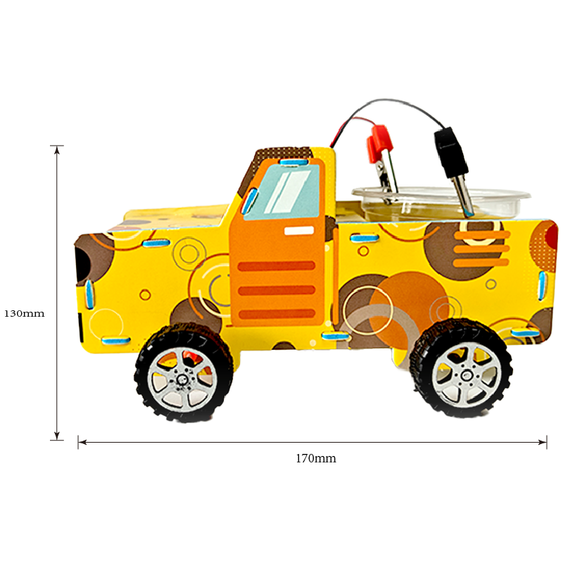 Salt Water Fuel Cell Car Renewable Energy STEM Kit for Kids Environmental Science Learning Toy