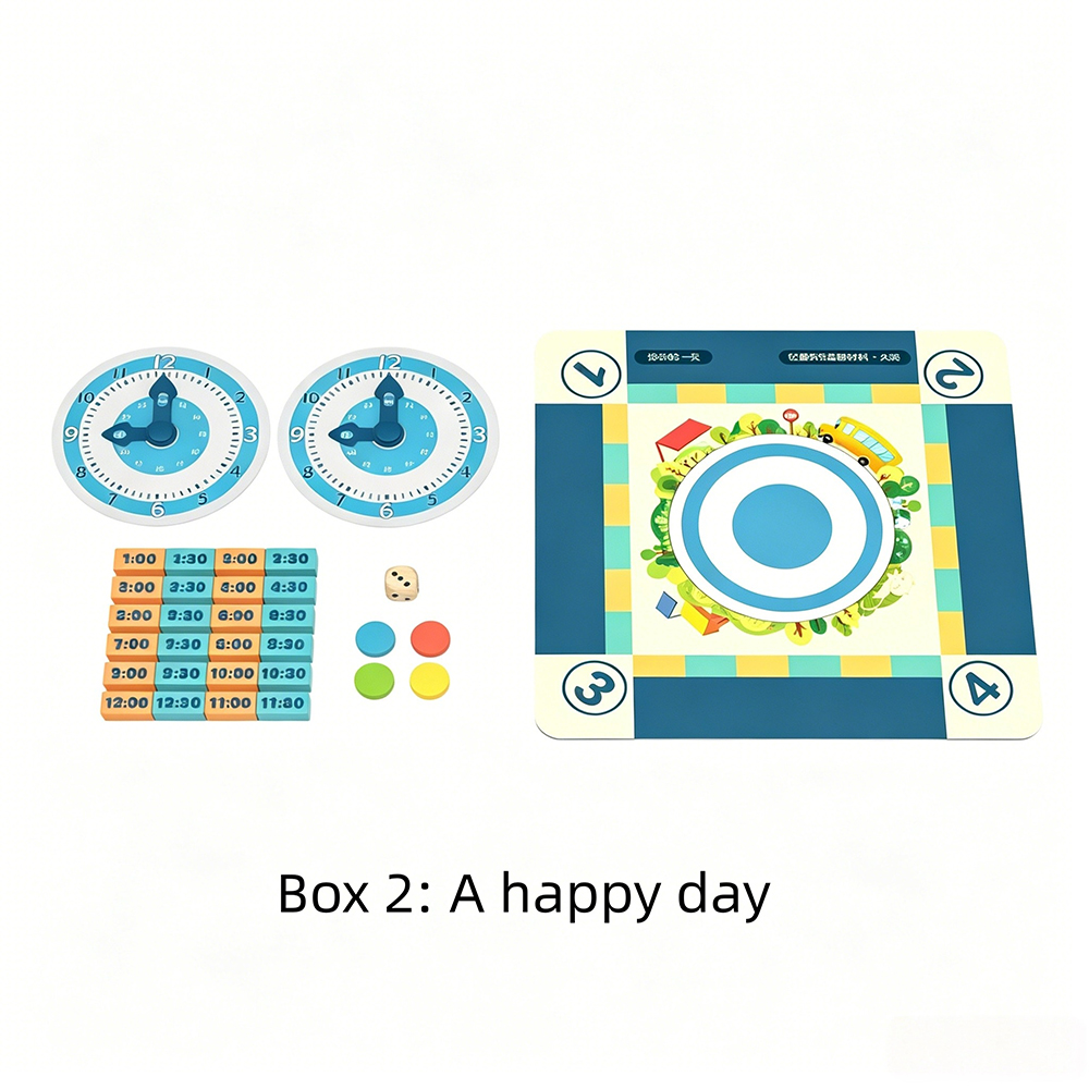 Eight Kinds Preschool Math Logic Game Package Multifunctional Early Learning Toy For Kids 5 6 Years Old