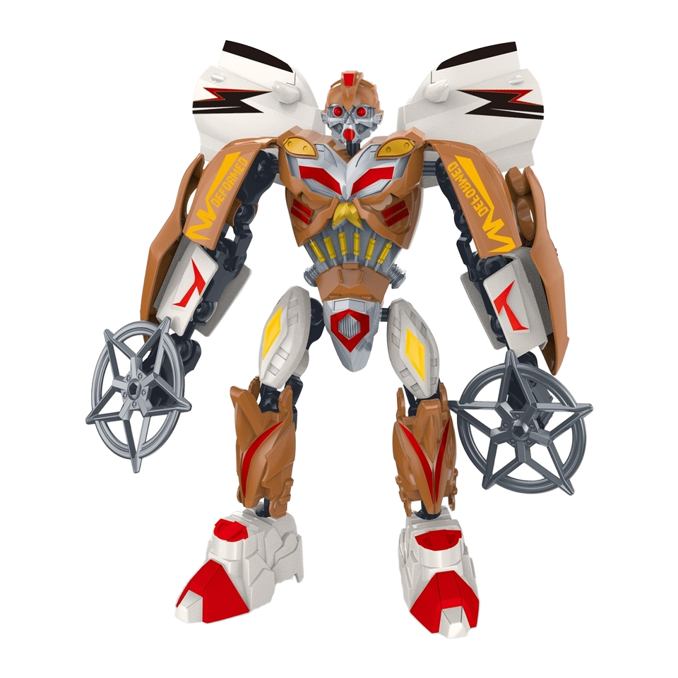 Children's Educational Robot Car Model Metamorphic Robotics Action Figure Toy for Boys Made of Durable Plastic