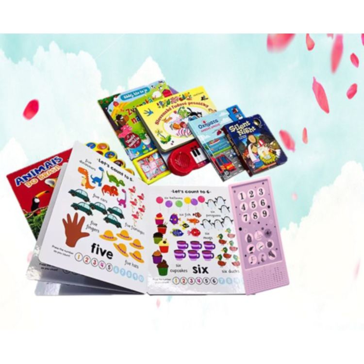Interactive Children's Literacy Toy with Realistic Sounds Mutually Sounding Buttons Fun Engaging Educational Toy Battery Powered