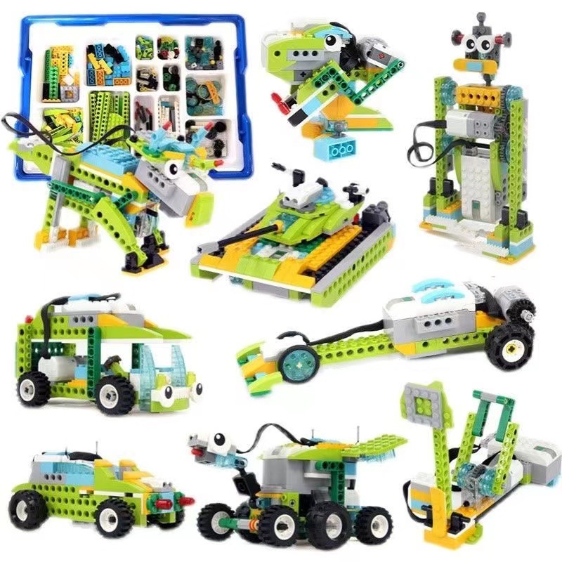 2.4G Remote Control Dinosaur Toys for Kids 6 Years Light Effects Scratch Coding Robotic 47 Courses Educational Toys