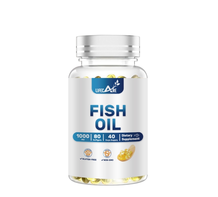 Lifecare Supply Deep Sea Fish Oil DHA Omega Capsules High Quality Fish Oil