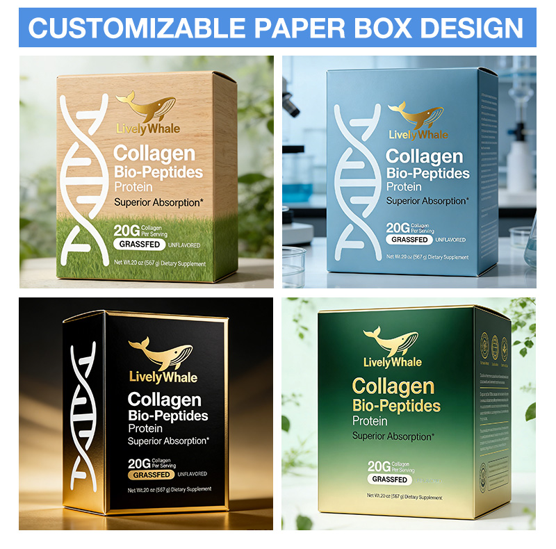 Lively Whale Collagen Bio-Peptides Protein for Skin Joint Health