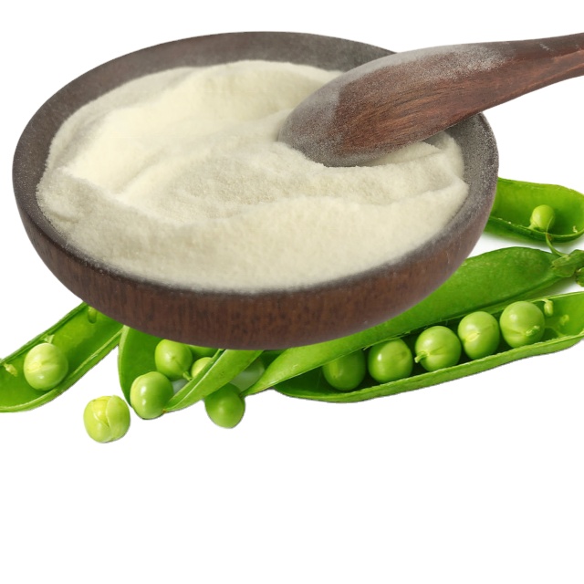 Wholesale Plant Isolate Pea Protein 80% High Quality Natural Hydrolyzed Organic Vegan Extract Powder for Sports,Beverage Drink