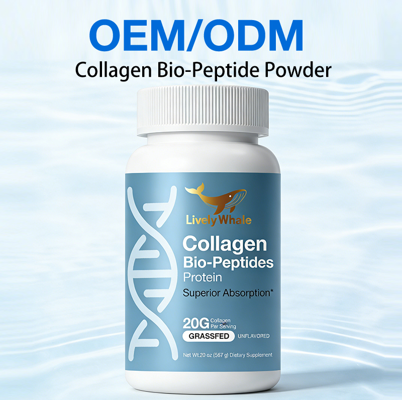 Lively Whale Collagen Bio-Peptides Protein for Skin Joint Health