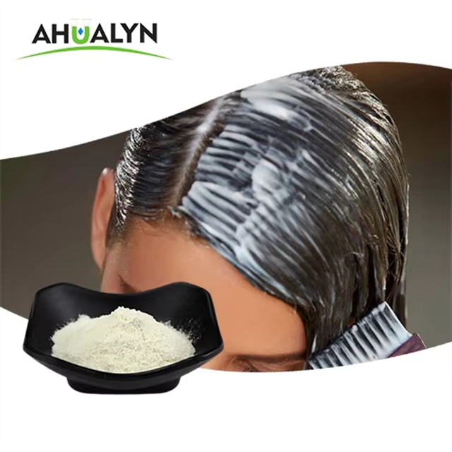 AMULYN Women Men Girl Hair Care Pure Keratin Hydrolyzed Powder High Purity Grade ISO9001 Certified for Smooth Healthy CAS