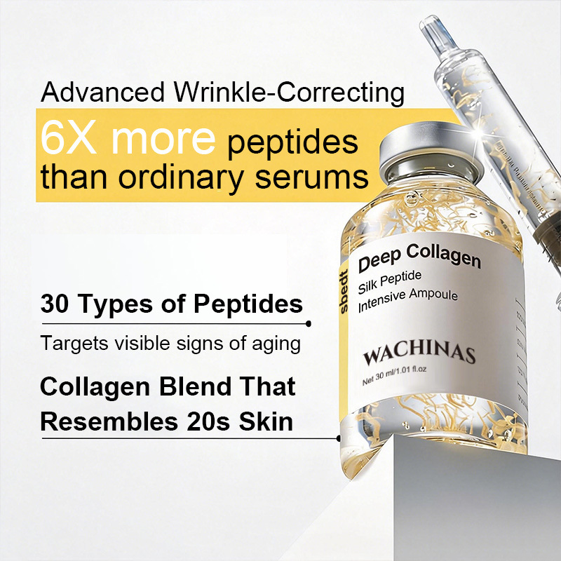 Deep Collagen Peptide Firming Essence, Nourishing And Moisturizing Silk Protein Peptide Facial Lifting Essence Dropshipping