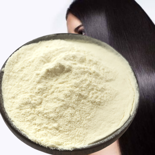 Best Selling Pure Hydrolyzed Keratin Protein Peptide Powder Good Quality Bulk Cosmetic Grade Water Soluble for Hair Care Growing