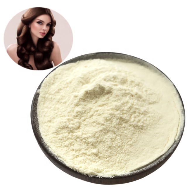 Best Selling Pure Hydrolyzed Keratin Protein Peptide Powder Good Quality Bulk Cosmetic Grade Water Soluble for Hair Care Growing