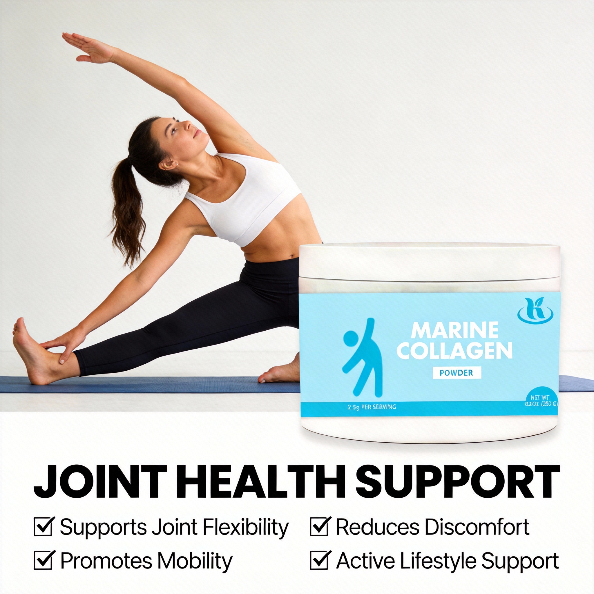 Wholesale Hot Sale Good Protein Powder Hydrolyzed Multi Collagen Marine Fish Collagen Peptide Powder Marine Collagen Powder
