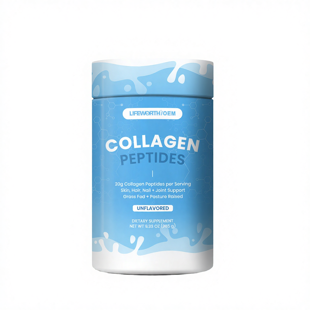 For Certified Collagen Peptides Hydrolyzed Protein Powder for Adult Hair Skin &amp; Joints-Skin Brightening Benefits