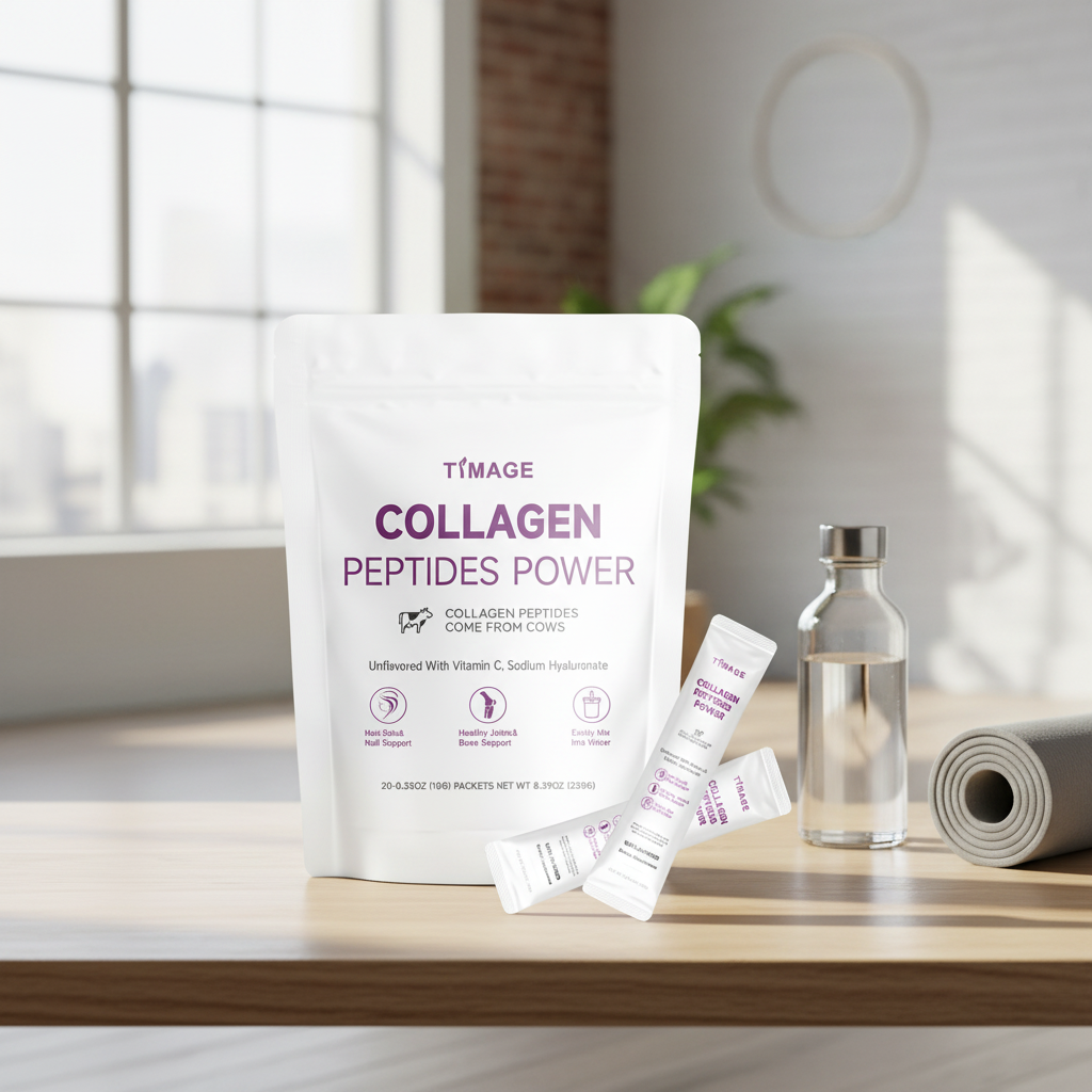 Collagen Peptides Powder Hydrolyzed Protein Supplement for Adult Skin Beauty Joint Support Daily Nutrition OEM ODM Certified
