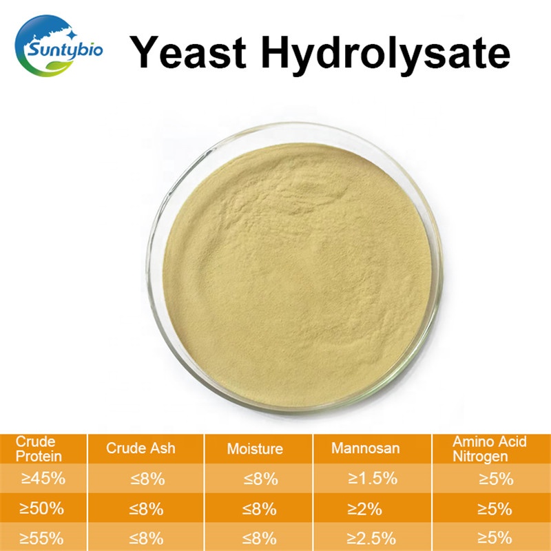 China Manufacturer Offer Hydrolyzed Yeast 50% Protein for Animal