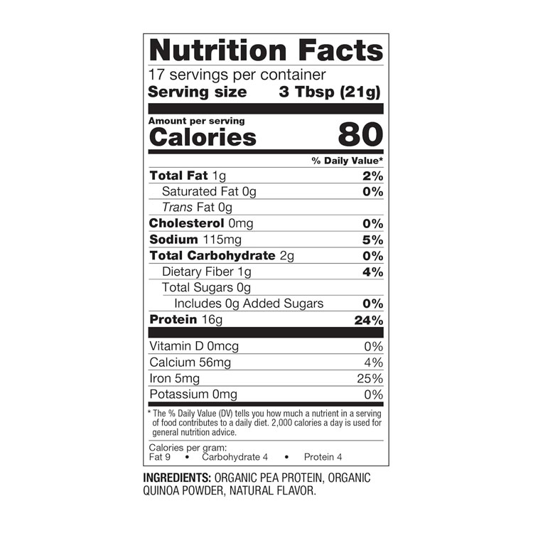 Richtek OEM Natural Vegan Pea Protein Powder Custom Flavor Private Label Sugar Free Dairy Free Plant Based Protein Supplement