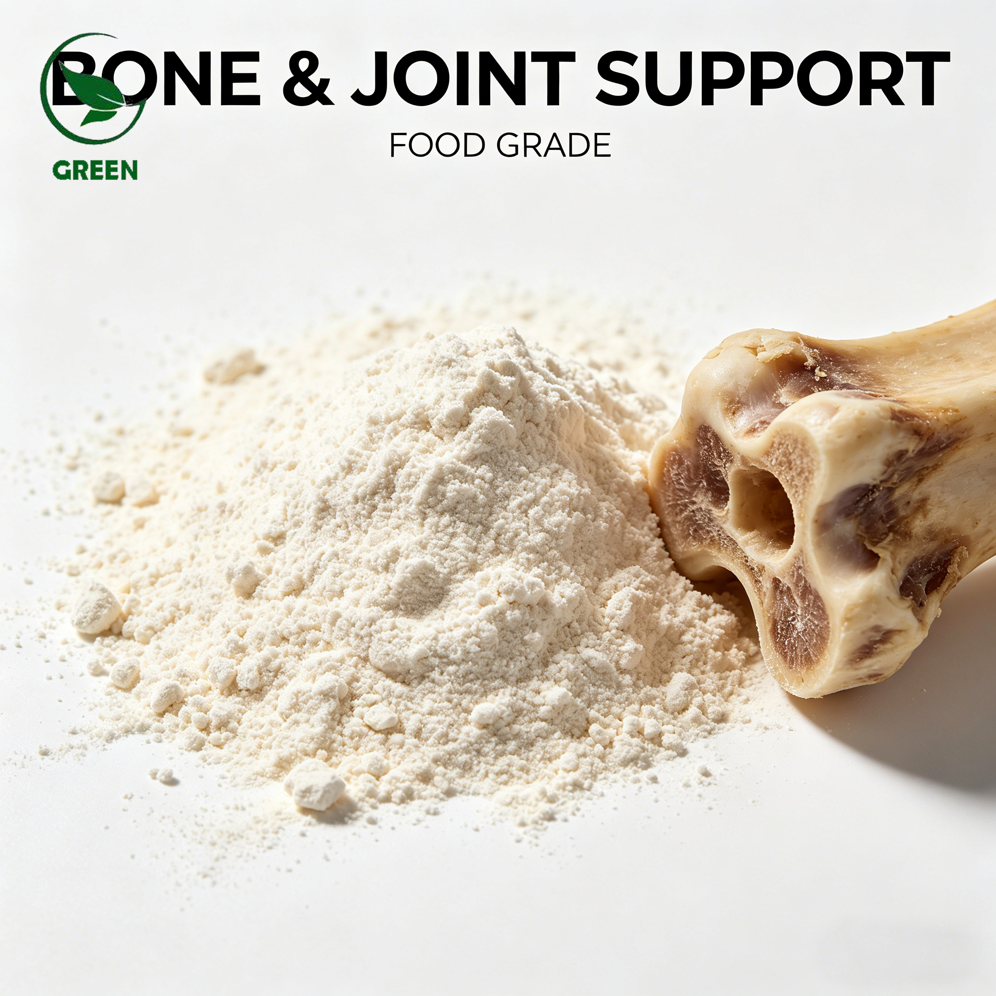 Bulk Hydrolyzed Bovine Bone Protein Peptide Powder Low Molecular Weight Water Soluble Health Supplement Raw Material