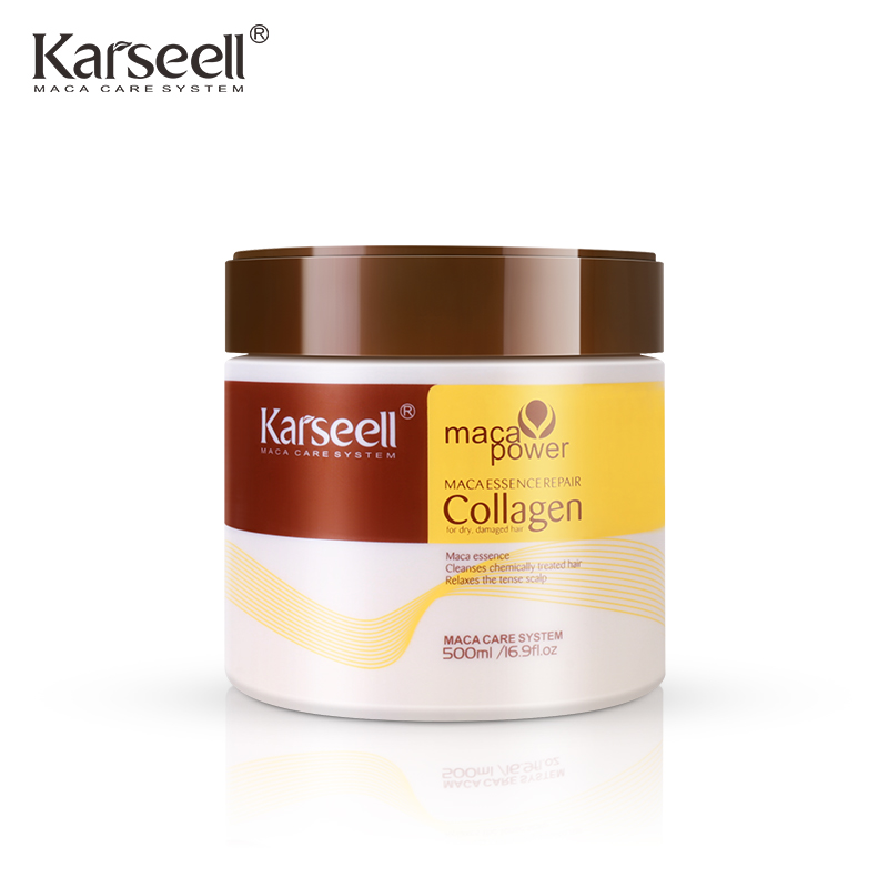 Karseell Maca Essence Repairing Hair Cream Hair Treatment Karseell Collagen Pure Keratin Hair Straightening Mask