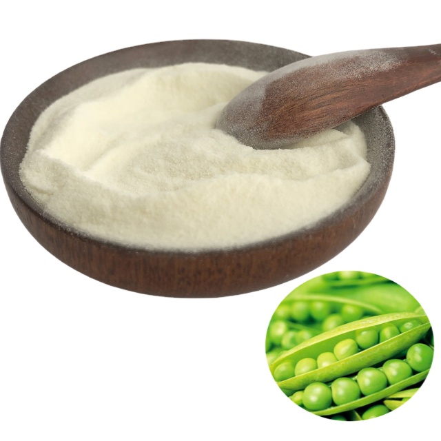 Wholesale Plant Isolate Pea Protein 80% High Quality Natural Hydrolyzed Organic Vegan Extract Powder for Sports,Beverage Drink