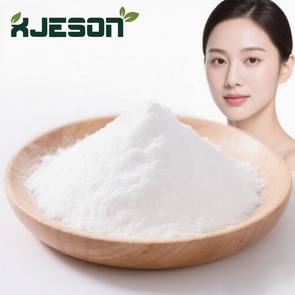 Cosmetic Grade Skin Care Hydrolyzed Silk Protein Peptide Powder 99% White Wild Drum Packaging