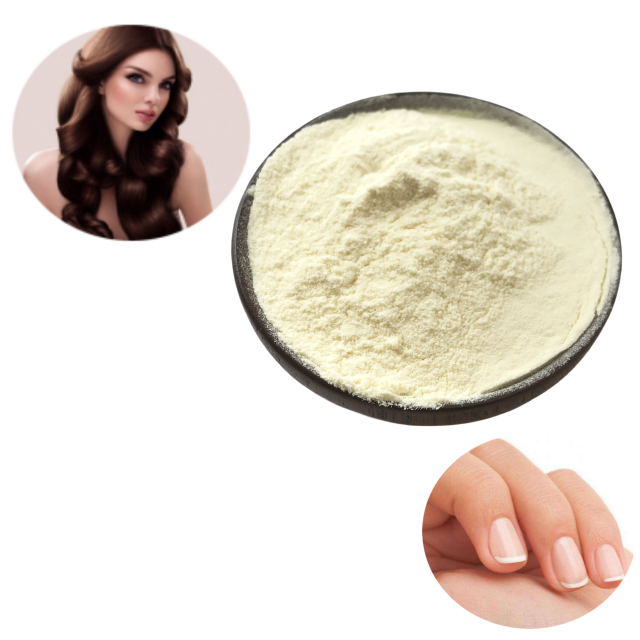 Best Selling Pure Hydrolyzed Keratin Protein Peptide Powder Good Quality Bulk Cosmetic Grade Water Soluble for Hair Care Growing