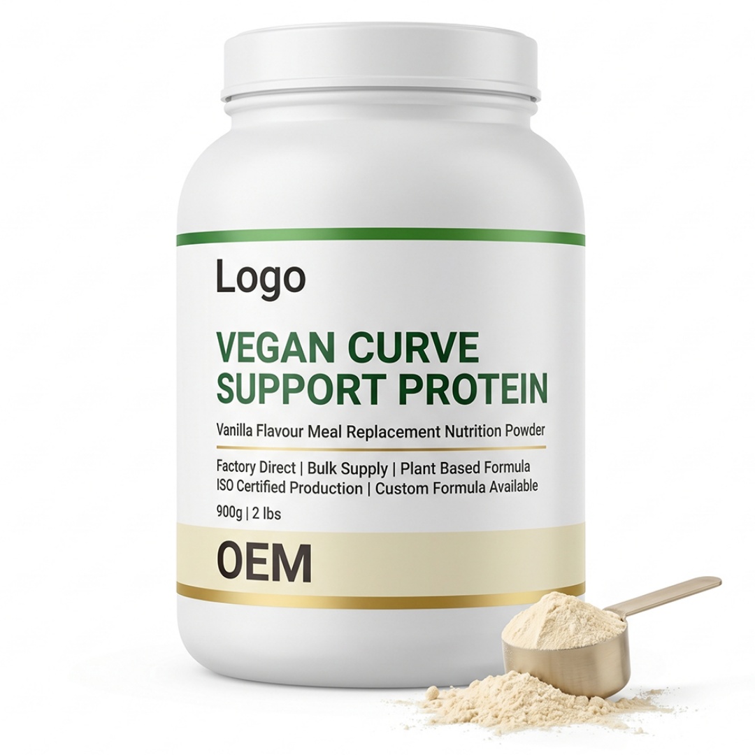 ISO Factory Direct Custom Formula Vegan Curve Support Protein Bulk Vanilla Flavour Meal Replacement Nutrition Powder Adult