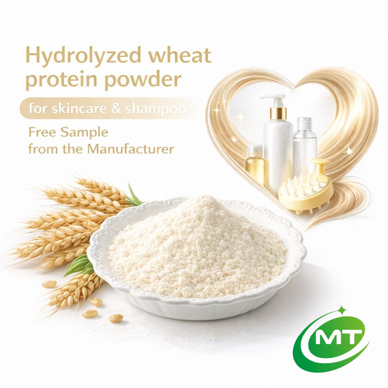 For Shampoo Skincare Pure Natural Hydrolyzed Wheat Protein Powder