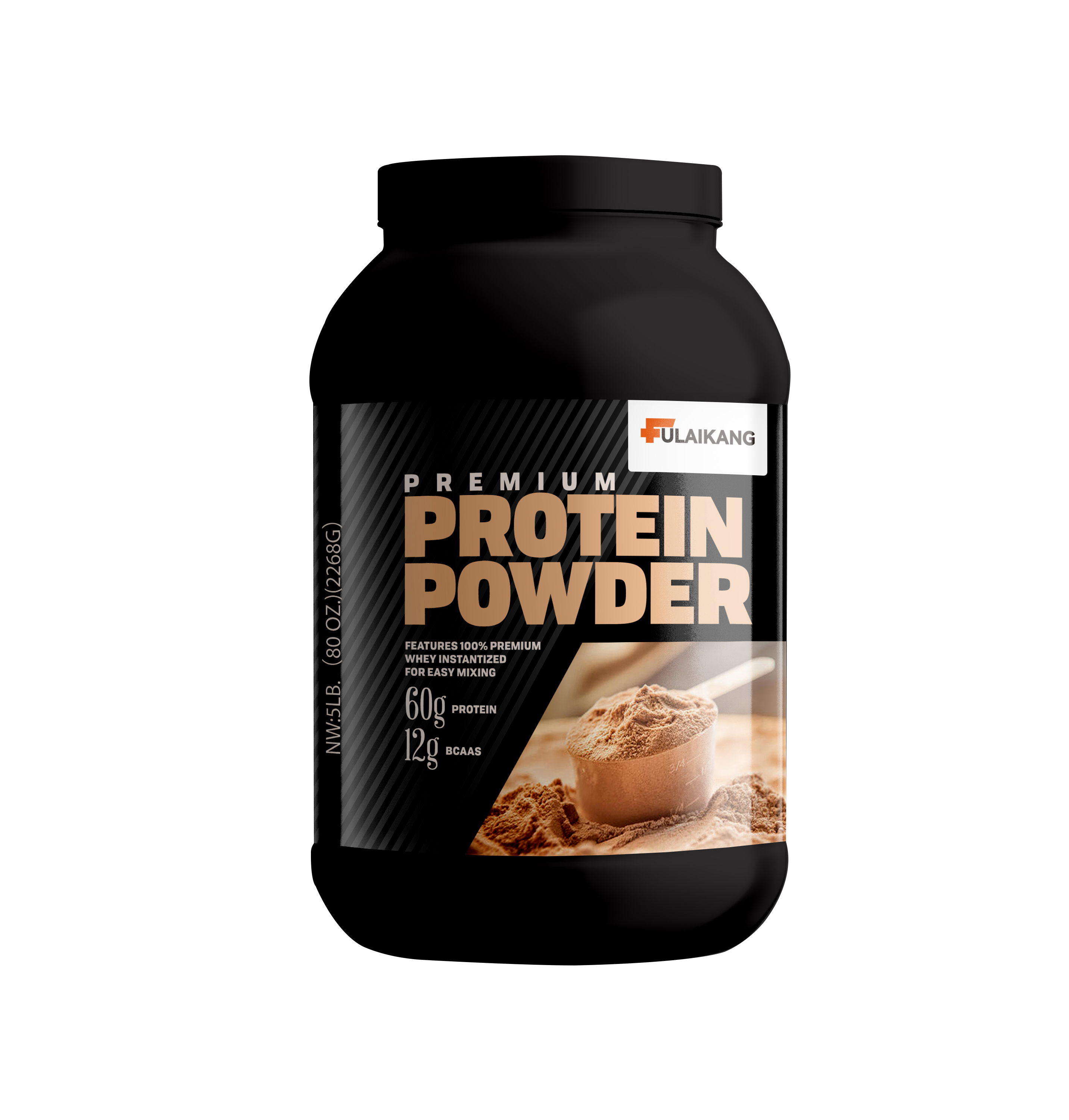 OEM Production Custom Logo 5lbs Whey Protein Powder High Immunity Nutritional Supplement for Adults Muscle Building Content