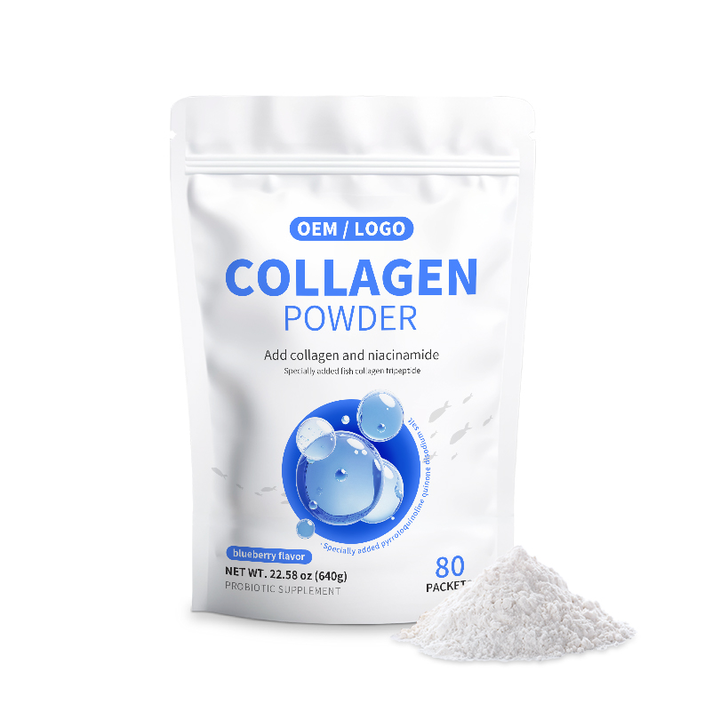 OEM Hydrolyzed Collagen Peptides Protein Powder Vitamin C Easy Dissolve Non-GMO for Men Women Adults