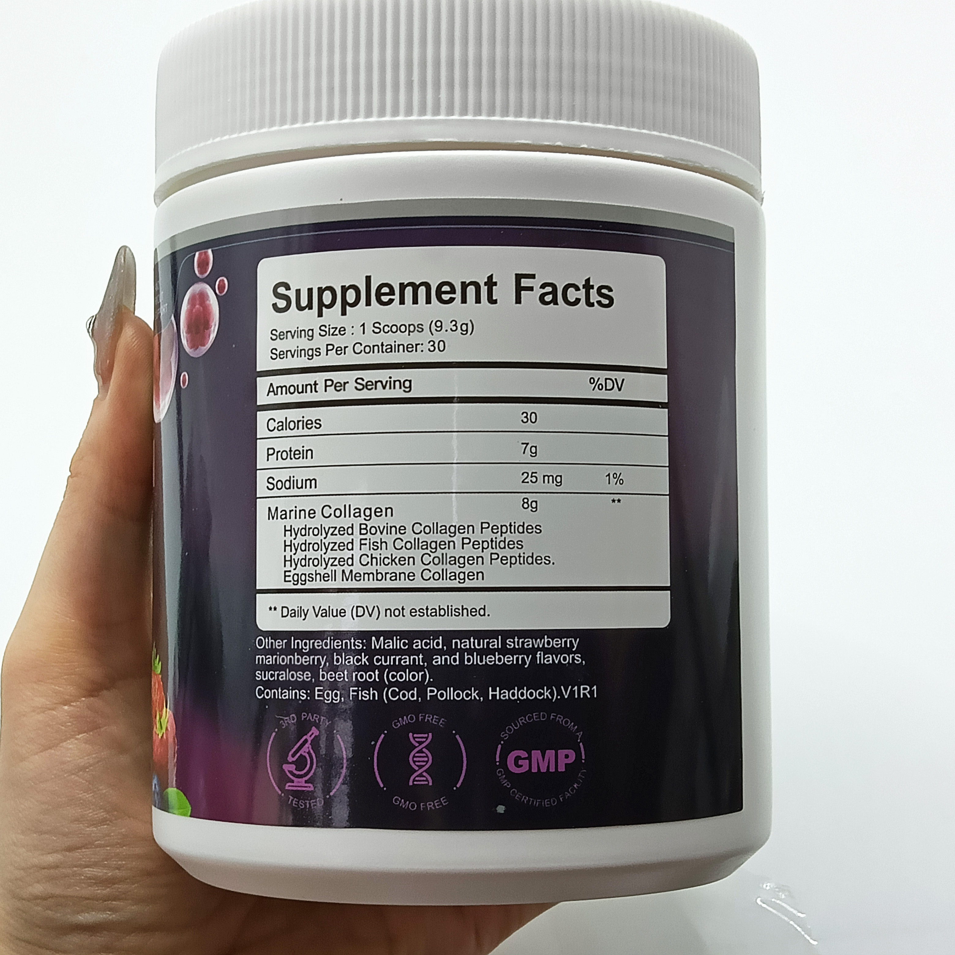 Custom Hydrolyzed Collagen Protein Powder Low Molecular Weight for Better Absorption Beauty Products for Adults Skin Brightening