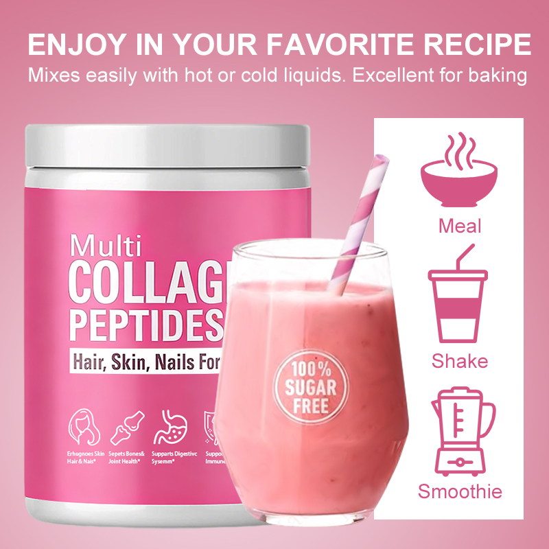 OEM ODM Private Label Super Marine Collagen Powder Peptides Super Collagen Protein