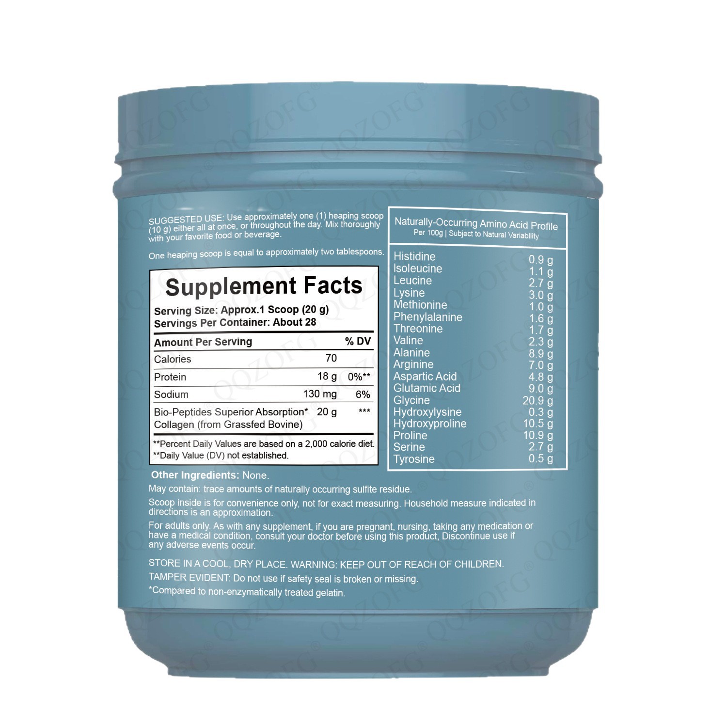Viral Tiktok Products OEM Collagen Peptides Powder Daily Drink Hydrolyzed Collagen Bio-Peptide Protein Powder for Health Beauty