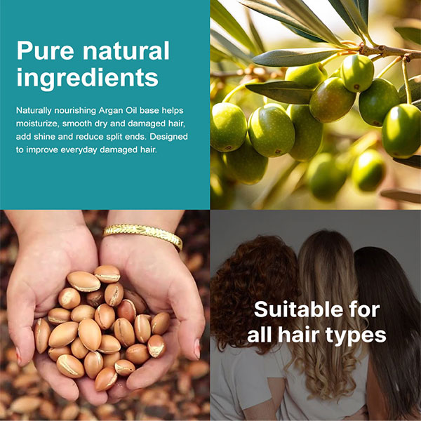 OEM&amp;ODM Hair Care Factory for Professional Smooth Collagen Argan Oil Shampoo Customized Private Label High-End Salon Gift Set