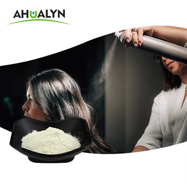 AMULYN Women Men Girl Hair Care Pure Keratin Hydrolyzed Powder High Purity Grade ISO9001 Certified for Smooth Healthy CAS