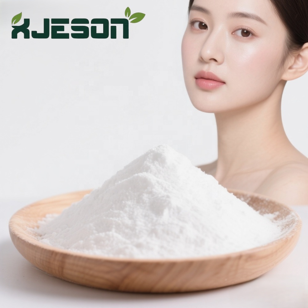Cosmetic Grade Skin Care Hydrolyzed Silk Protein Peptide Powder 99% White Wild Drum Packaging