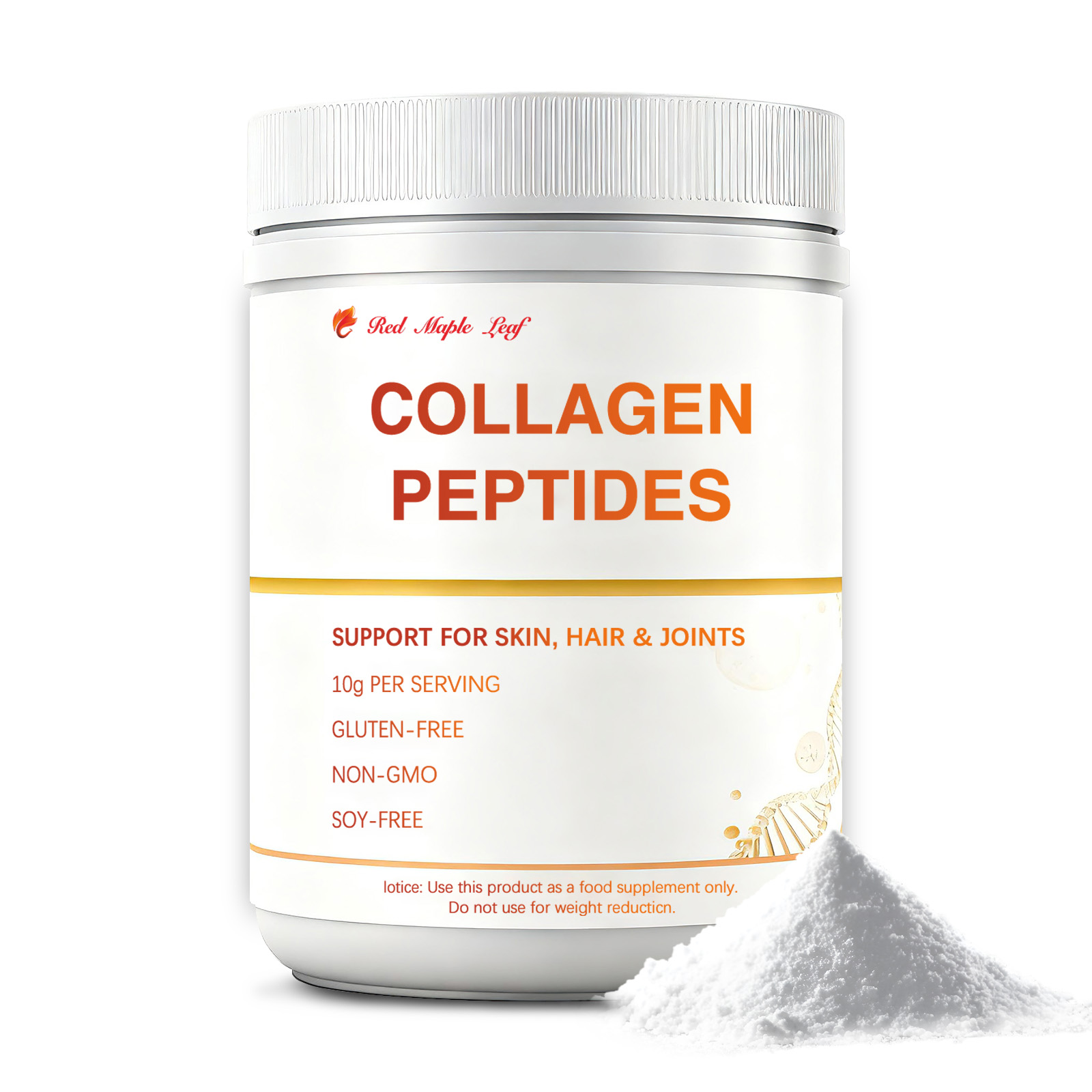 Hydrolyzed Marine Collagen Peptides Powder | 10g Bioactive Protein Per Serving for Skin, Hair, Nails &amp; Joint Support