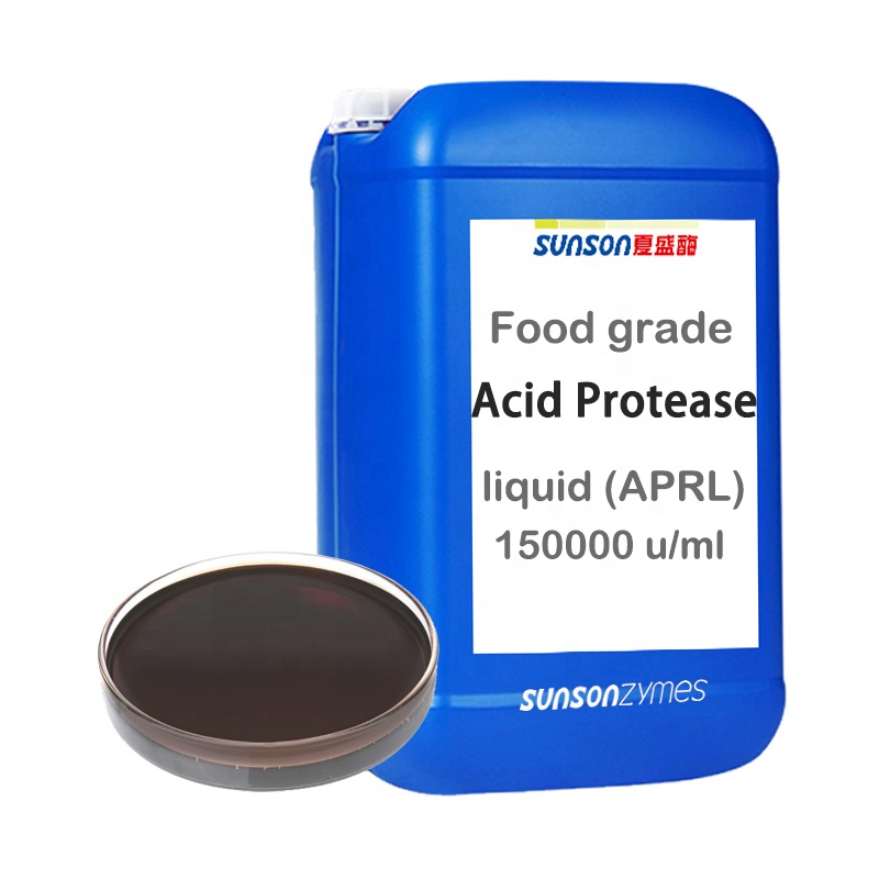 Food Grade Acid Protease Liquid for Brewing, Soy Sauce &amp; Alcohol Production - Thermostable Liquid Enzyme for Protein Hydrolysis