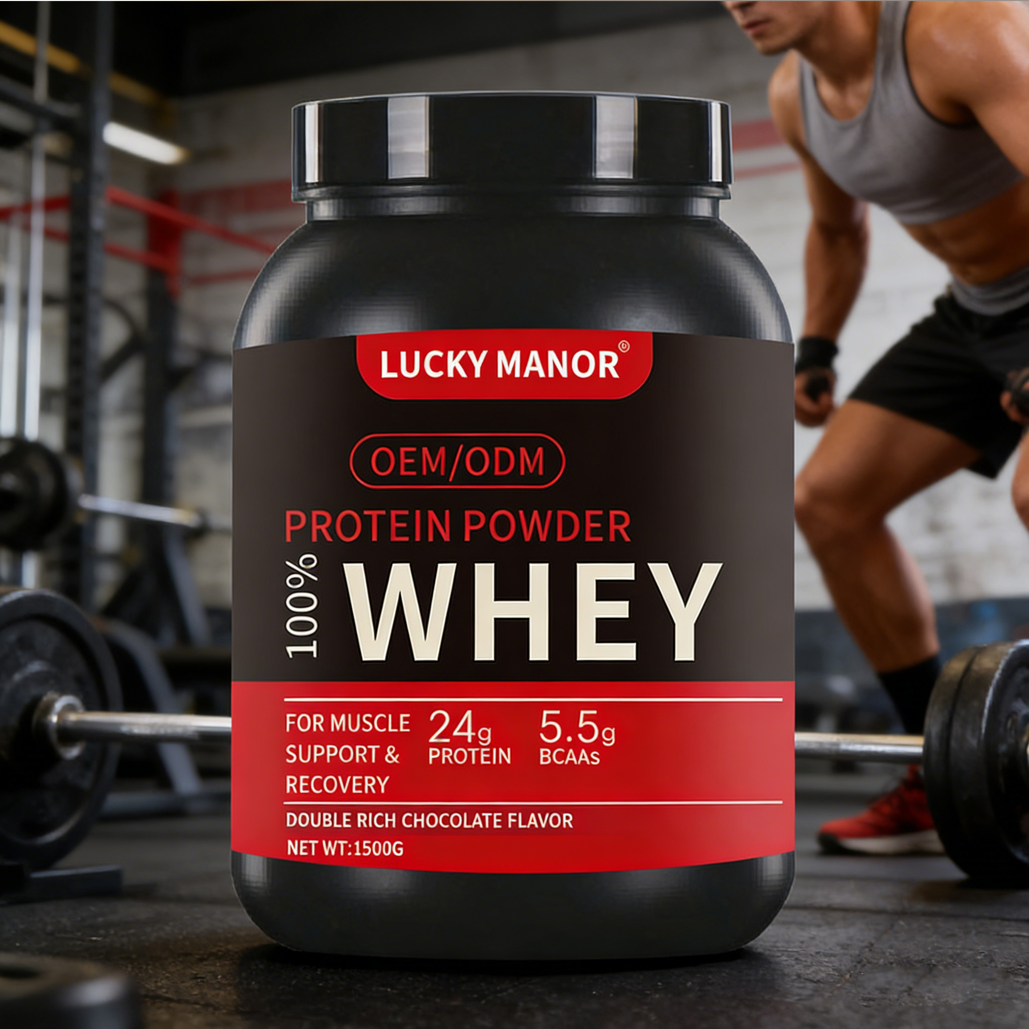 OEM Whey Protein Powder For Muscle Gain | Custom Sports Nutrition Supplement Private Label Manufacturer Factory