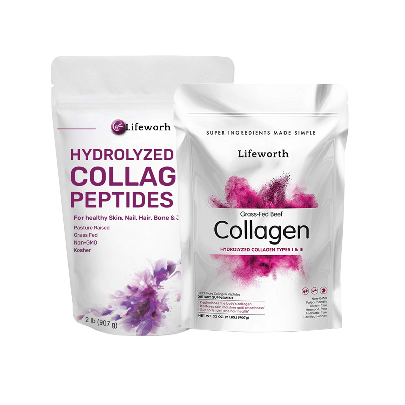 Lifeworth Hydrolysate 3000 Dalton Fish Collagen Protein Peptide Powder