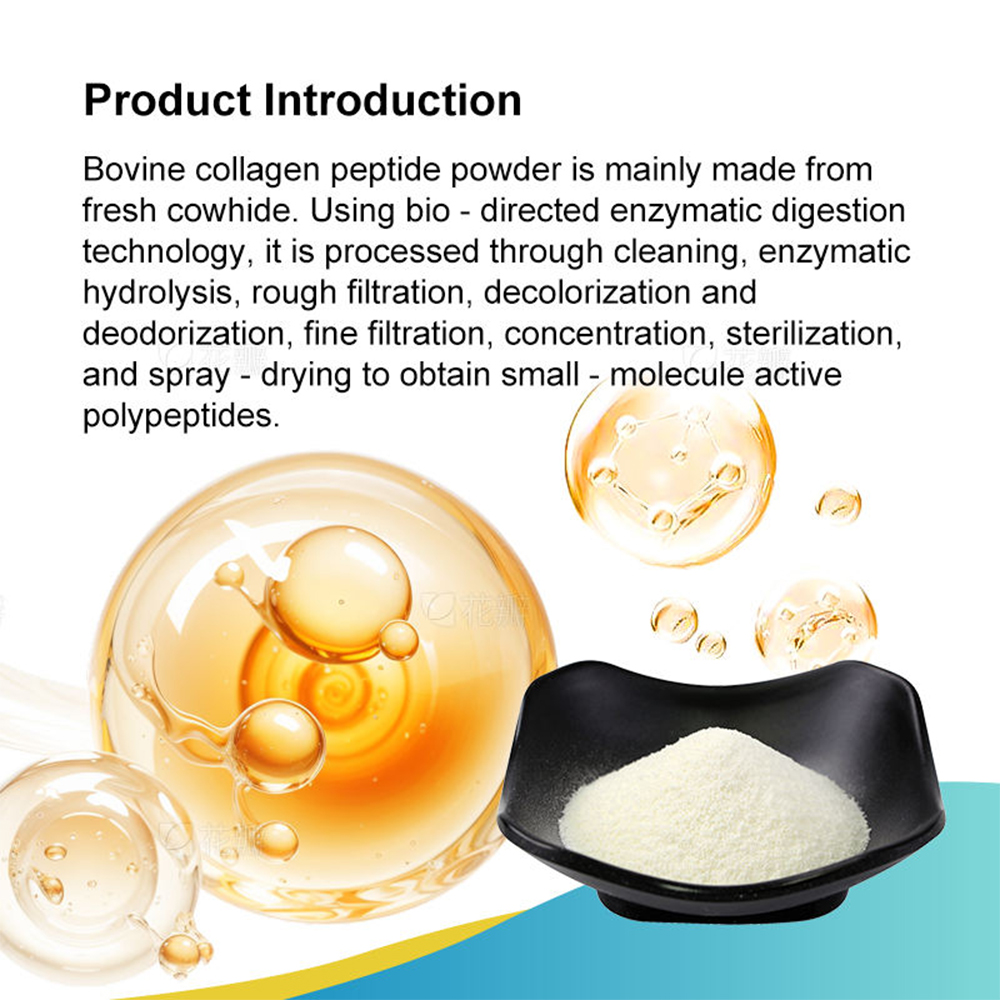 Wholesale Bulk Unflavored HALAL 200G Hydrolyzed Bovine Collagen Peptides Protein Powder Supplements for Adults