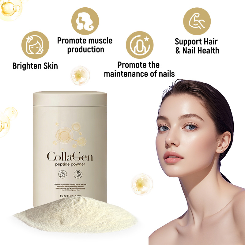 Manufacturer Wholesale Small Molecule Hydrolyzed Protein Peptides Colorless Powder Beneficial for Healthy Nails and Hair