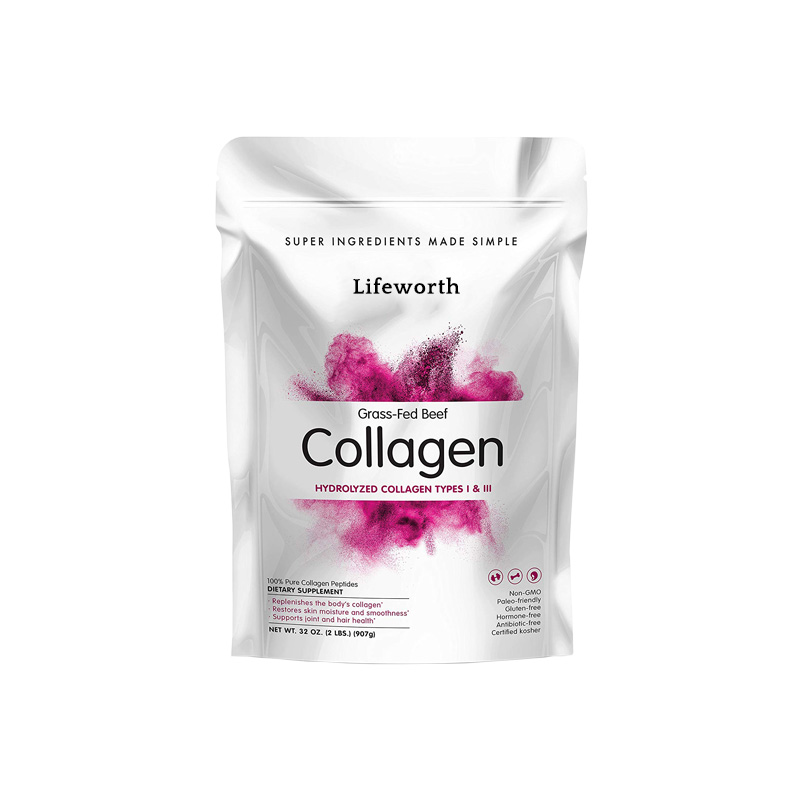 Lifeworth Hydrolysate 3000 Dalton Fish Collagen Protein Peptide Powder