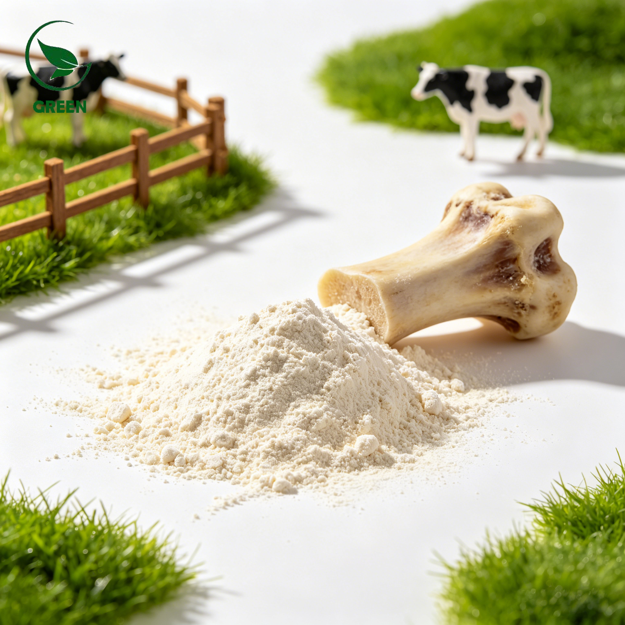 Bulk Hydrolyzed Bovine Bone Protein Peptide Powder Low Molecular Weight Water Soluble Health Supplement Raw Material