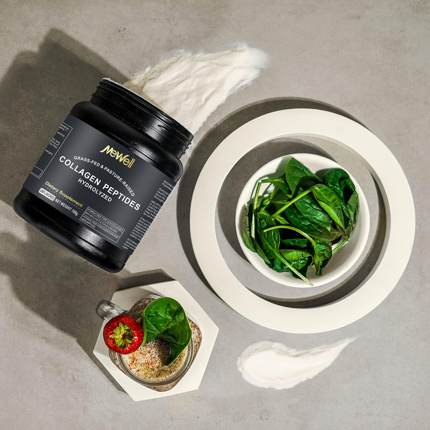 Collagen peptide powder details 6