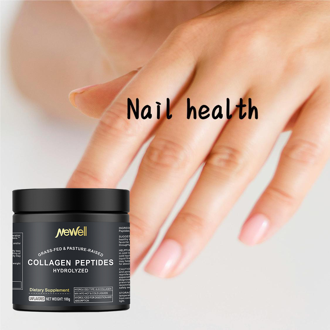 Collagen peptide powder details 3