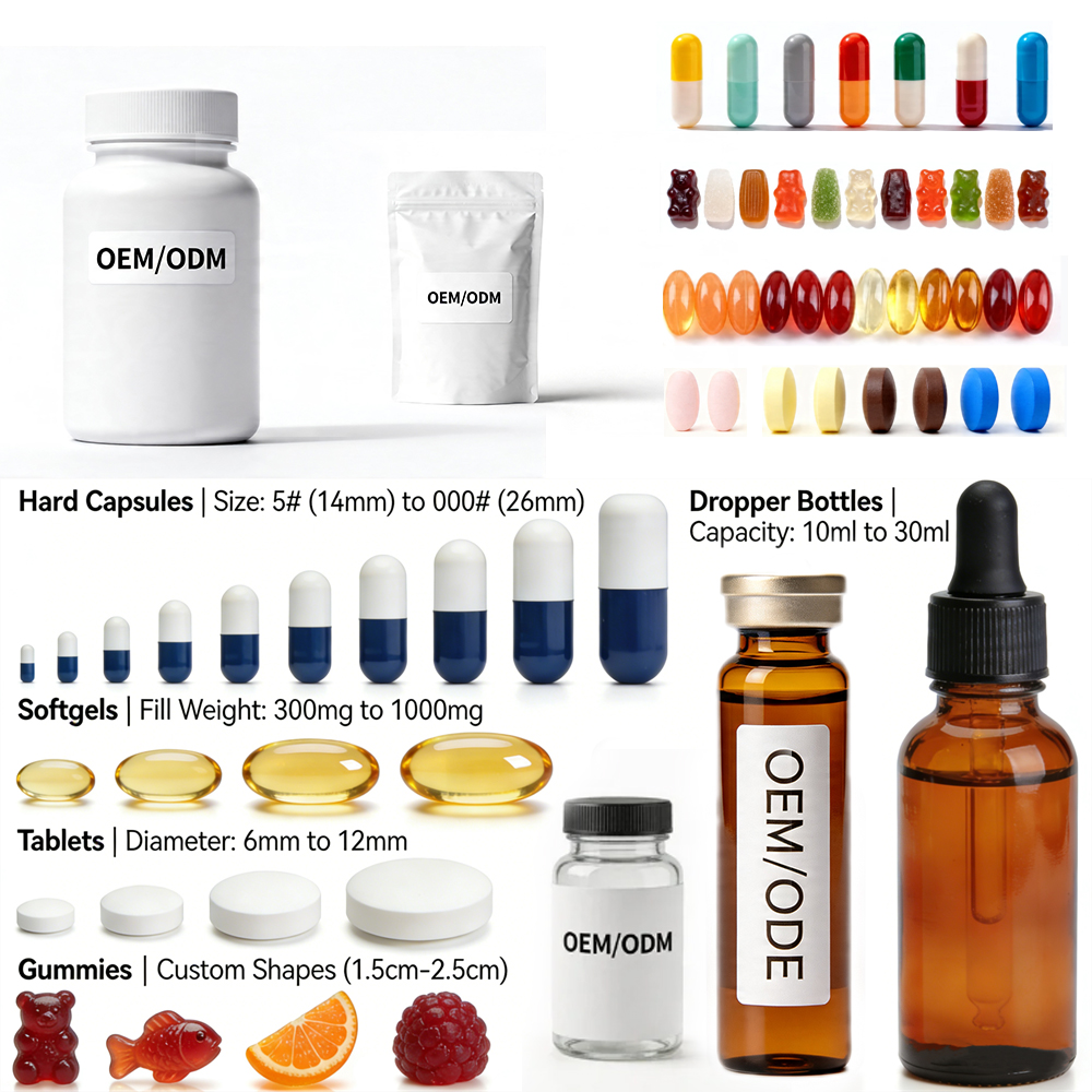 Premium Hydrolyzed Collagen Powder Bovine Collagen Peptides Bulk Supplements Protein GMP ISO Certified Skin Joint Health OEM