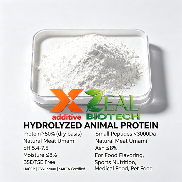ZEAL Hydrolyzed Animal Protein (HAP) Enzymatic Powder Small Peptide Food Flavoring | Sports Nutrition Medical Food | Pet Food